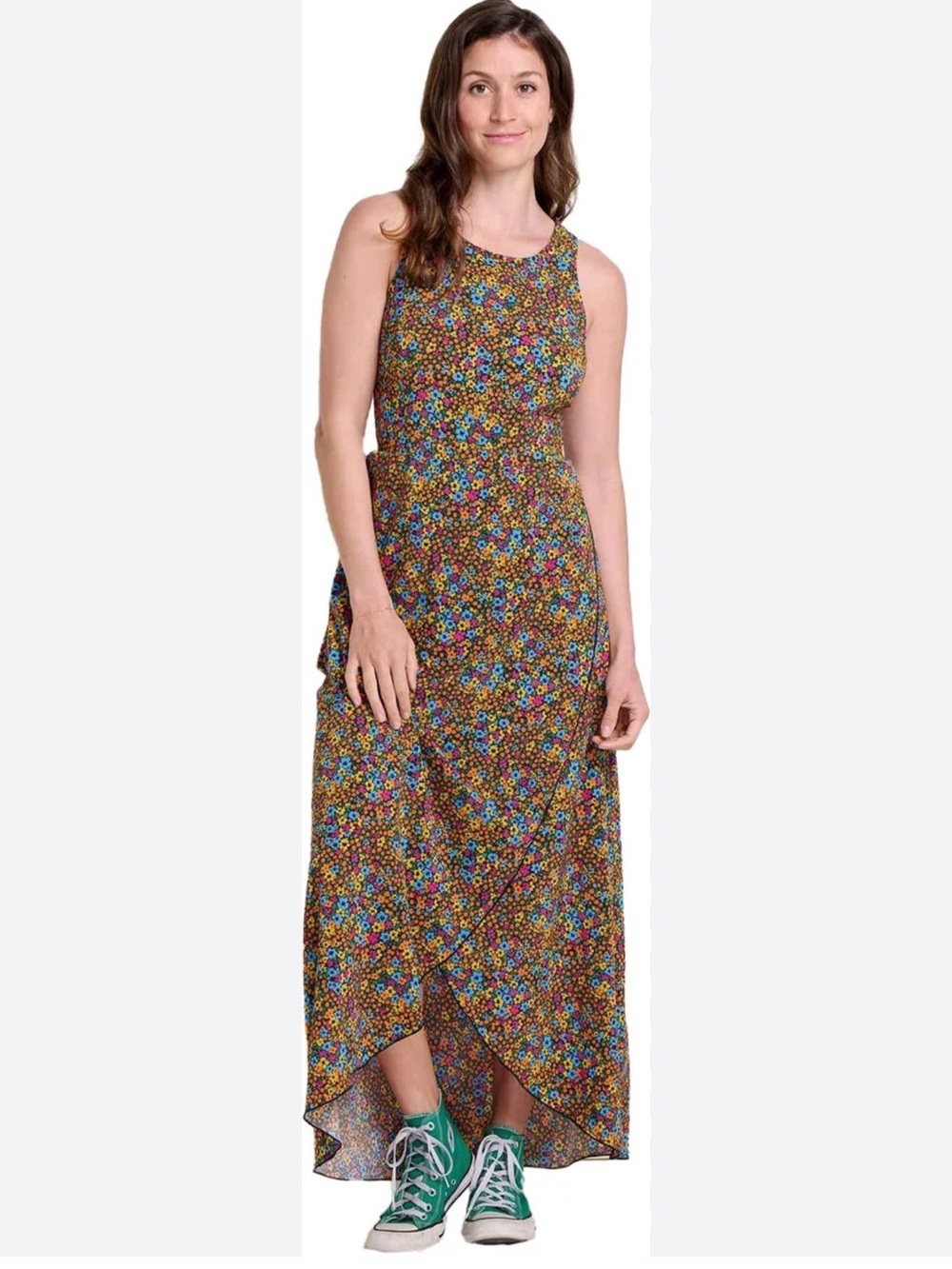 Toad&Co Floral Dress sunkiss maxi dress Size Large
